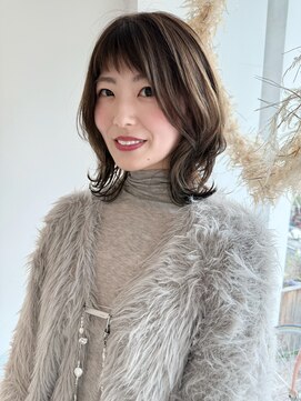 コキュウ(co-kyu) 前髪短く 顔まわり可愛く♪くびれヘア