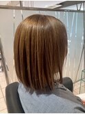 切りっぱなしボブ