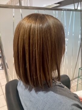 アース 常盤平店(HAIR & MAKE EARTH) 切りっぱなしボブ