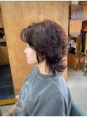 【山本智文】デザインウルフパーマ