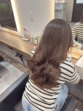 ジーズ(G's) レッドブラウン/ロングレイヤー/オージュアトリートメント