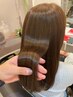 【再生力UP】カット+髪質改善カラー+リンゴ幹細胞トリートメント〔伊丹〕