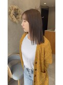 切りっぱなしボブ