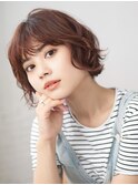 フワボブ2/池袋美容室/髪質改善カラー/白髪ぼかし/縮毛矯正