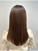 毛髪強化+オーガニックN.全体カラー+アルカリ除去