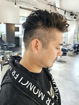 エイス 梅田 中津(Ace) 外国人風パーマ