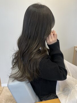 ザックジングウ 表参道(ZACC JINGU) グレージュカラー/ロングレイヤー/ブリーチなしカラー