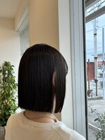 アソビ ヘア ラボ(Asobi hair lab)&nbsp;「カットラインが魅力のミニマルボブ」