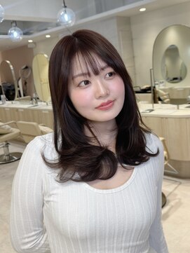 ミズチャーム(Ms.CHARM) 髪質改善/顔まわりカット/レイヤーカット/韓国/外苑前