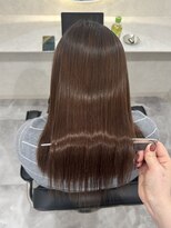 ホワイト(WHITE)&nbsp;縮毛矯正　髪質改善トリートメント　ロング