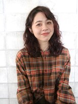 ソルト 舞鶴店(Salt)&nbsp;ミディアムパーマ/ウェーブパーマ/赤髪パーマ/ワインレッド