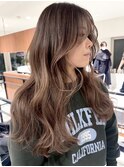 顔まわりレイヤーカット
