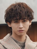 フィフス 札幌大通(fifth)&nbsp;札幌ラウンドマッシュシャドウパーマメンズヘア弱めメンズパーマ