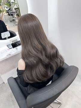 アレンヘアー 梅田店(ALLEN hair) オリーブグレージュ/髪質改善カラー/梅田