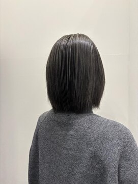 リールヘア 千早店(rire hair) 大人白髪ぼかしデザインカラー
