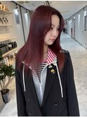 10代20代30代/チェリーレッド/ワインレッド/髪質改善/ブリーチ