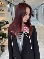 ヴィア 京都烏丸(Via)&nbsp;10代20代30代/チェリーレッド/ワインレッド/髪質改善/ブリーチ