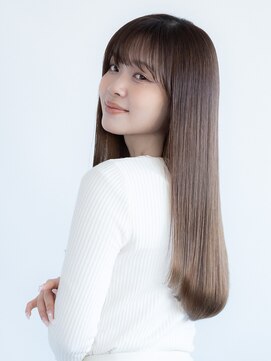 ヘアーサロン ラフリジー(Loufreasy) 曲がる縮毛矯正 髪質改善 顔周り似合わせ ロングレイヤー