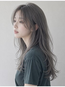 アミリー ひたち野うしく店(Amily) ハイライトバレイヤージュダブルカラーケアブリーチ20代30代