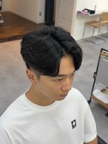 ブリードトウキョウ 亀戸店(BRYD TOKYO) センターパートニュアンスパーマ曲がる縮毛矯正