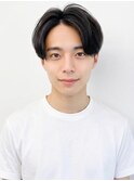 ノーセット黒髪ツーブロックリクルート王道マッシュp1戸田公園