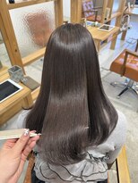 ジジ 宇都宮(Gigi) 75. 髪質改善縮毛矯正/艶髪セミロング/デザインカラー