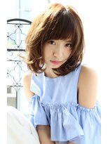 ヘアー ソムリエサロン ベルラ(Hair sommelier salon Bella)&nbsp;Bella菅野☆褒められ髪☆鎖骨ミディアム 2