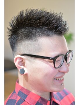 そう 札幌 フェードカットショート