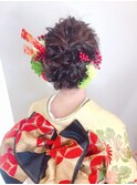 振袖ヘアー