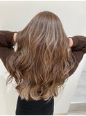 【茅ケ崎ハイライト】艶髪ハイライトカラー