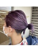 襟足刈り上げアレンジ