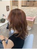 ハイライトで動きのあるスタイル
