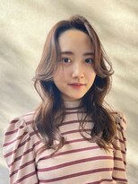 メゾンドイギー(MAISON de IGGY)&nbsp;美髪ロングのくびれヘア＃＃大人かわいい透け感ブラウン