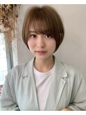 【畑中正敏】20代30代40代◎小顔丸みくびれショート、ボブ