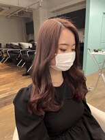 リーホリエ(Lee Horie) 【Rie】ワンブリーチピンクブラウン