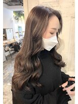 トロニー(TLONY) ラベンダーベージュ　エクステごとカラー　stylist/miaki
