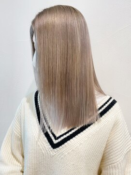 アルバム 新宿(ALBUM SHINJUKU) レイヤーロングくびレイヤーフレンチカジュアル_ba377392