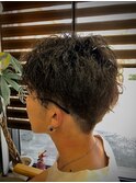 メンズツイストスパイラルパーマ