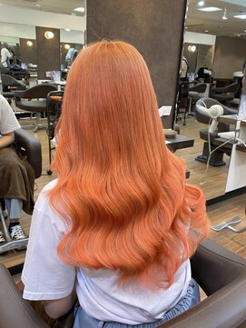 アンククロス 青山店(ANKH CROSS) 《韓国ヘア》アプリコットオレンジ(天水悠斗)