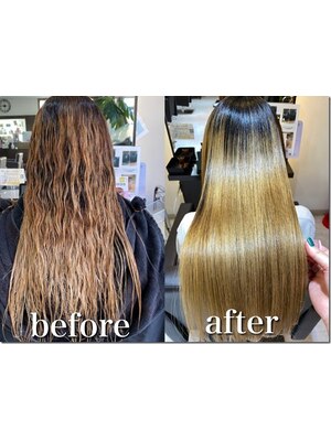 【髪質改善特化サロン】美容室帰りがキレイなのは当たりまえ◎数か月先まで美髪を保つ施術を(BePRIZE)で。