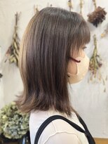 ヘアスタジオ ブリエ(HAIR STUDIO BRILLER) 2023   くびれヘア × カーキベージュ ×ハイライト