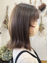 ヘアスタジオ ブリエ(HAIR STUDIO BRILLER)&nbsp;2023   くびれヘア × カーキベージュ ×ハイライト