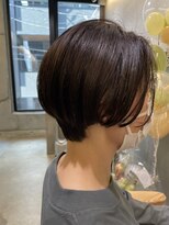 ベイル 登戸(Baill)&nbsp;大人可愛い20代30代40代前下がりショートボブ丸みショート