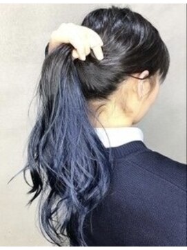 レム らら・パーク天童店(REM) インナーカラーパープル