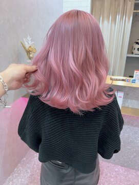 ロンド レア 天神大名店(Lond Le’a) ドレスヘア/ショコラアッシュ/ヘルシースタイル/ふんわりカール