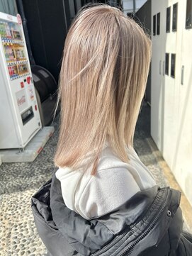 チュダック(ChuDuck) 【◎甘くてカワイイ◎】《ミルクティーベージュ》ケアブリーチ