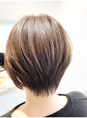 ショートレイヤー/ハンサムショート/りんご幹細胞トリートメント