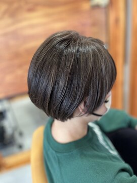 アドラーブル 松崎店(adorable) スッキリと重みのある【ショートミニボブ】【新潟松崎】
