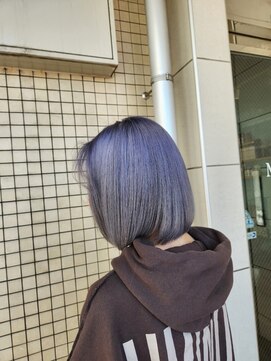 ミラシィ 稲毛(Mirashy) ブルーボブスタイル☆