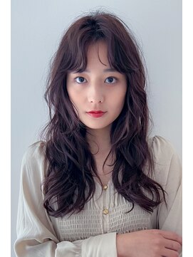 イゾラ(isola) 【isola】オーガニックカラー/小顔/20代30代/ロング/2weyバング